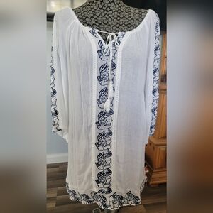 27/7 Comfort Embroidered Dress